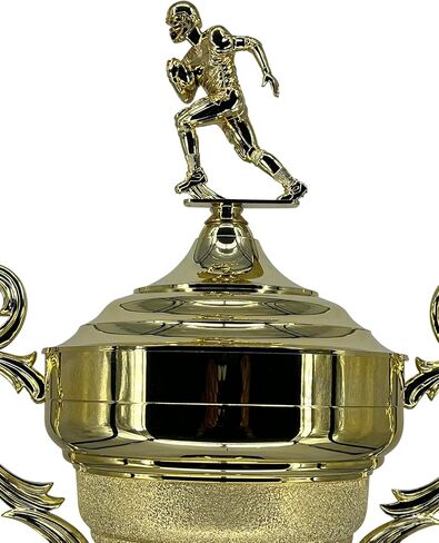 Express Medals Giant 39 بوصة بطول 22 بوصة جائزة الكأس الذهبية العريضة مع العديد من قمم الرياضة والنشاط. يتضمن لوحة متصلة مع ما يصل إلى 5 أسطر من النص المحفور المخصص. in Kuwait