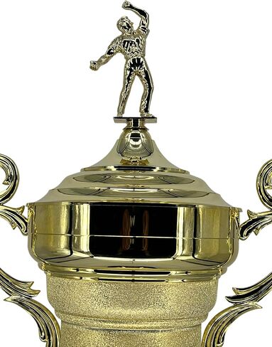 Express Medals Giant 39 بوصة بطول 22 بوصة جائزة الكأس الذهبية العريضة مع العديد من قمم الرياضة والنشاط. يتضمن لوحة متصلة مع ما يصل إلى 5 أسطر من النص المحفور المخصص. in Kuwait