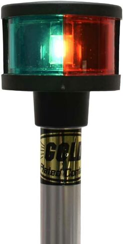 عام Perko قارب Bi-Color Navigation Bow Pole Light 1216SPL016 | 9 بوصة 2 دبوس in Saudi Arabia