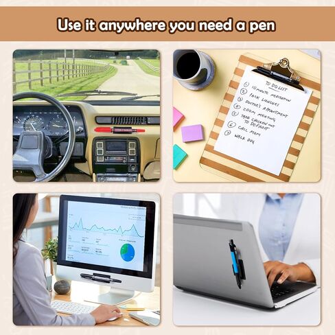 AIERSA Thumb Silicone Marker Holder for Whiteboard, Dry Erase Adhesive Marker Holder, Sticky Marker Clip for Classroom Desk, Clipboard, Lockers, Wall Single Marker Organizer for School Office Supplies in Kuwait