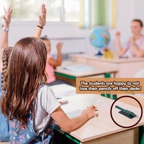 AIERSA Thumb Silicone Marker Holder for Whiteboard, Dry Erase Adhesive Marker Holder, Sticky Marker Clip for Classroom Desk, Clipboard, Lockers, Wall Single Marker Organizer for School Office Supplies in Kuwait