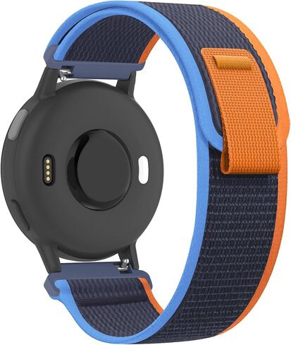 Trail Loop Nylon 22 مم نطاقات ساعة متوافقة مع Garmin Vivoactive 4/Venu 2/3 ، حزام رياضي منسوج ناعم قابل للتعديل لـ Forerunner 265/255/255 MUSIC MEN in Kuwait