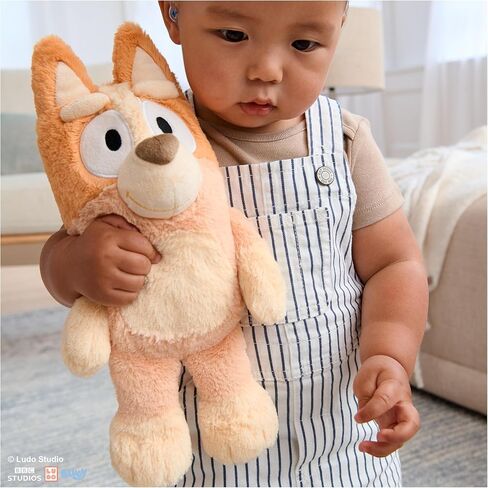 Gund Bluey أفخم ناعم بشكل مستدام ، مصنوع من مواد معاد تدويرها ، والحيوانات المحشوة للأطفال والأطفال الصغار ، الأزرق ، 13 " in Saudi Arabia
