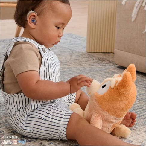 Gund Bluey أفخم ناعم بشكل مستدام ، مصنوع من مواد معاد تدويرها ، والحيوانات المحشوة للأطفال والأطفال الصغار ، الأزرق ، 13 " in Saudi Arabia