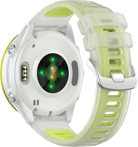 MIIMALL TPU Band for Garmin Forerunner 970/570/55/165 ، إصدار سريع ، حزام بديل قابل للتعديل من الهلام 20 مم/22 ملم للنساء في Vivoactive 6/5/4/3 in Saudi Arabia