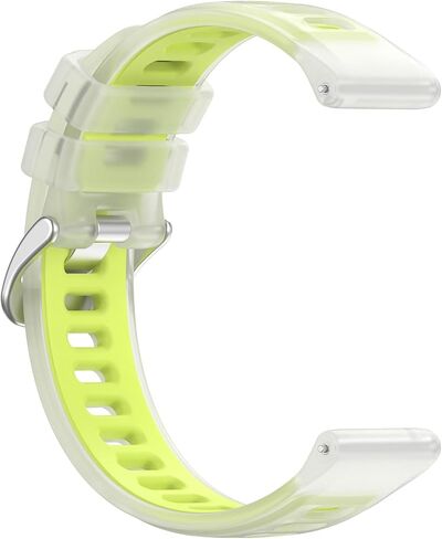 MIIMALL TPU Band for Garmin Forerunner 970/570/55/165 ، إصدار سريع ، حزام بديل قابل للتعديل من الهلام 20 مم/22 ملم للنساء في Vivoactive 6/5/4/3 in Saudi Arabia