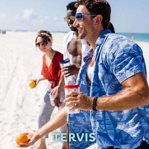 Tervis NFL Washington Leaders - متنوعون مصنوع في الولايات المتحدة الأمريكية كوب سفر معزول مع عزل معزول يحافظ على المشروبات الباردة والساخنة ، 16 أوقية 4pk ، كلاسيكية in Saudi Arabia