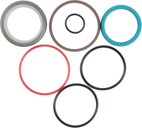 Hydraulic Seal Kit 25H49328 Compatible with Bush Hog 2447 2446 2426 2-1/4" Cylinder with 1-1/2" Rod in Saudi Arabia