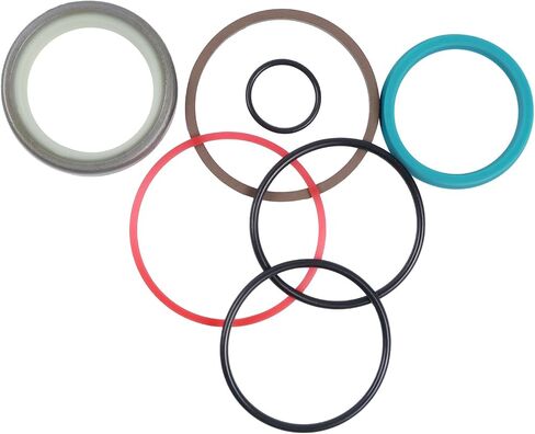Hydraulic Seal Kit 25H49328 Compatible with Bush Hog 2447 2446 2426 2-1/4" Cylinder with 1-1/2" Rod in Saudi Arabia