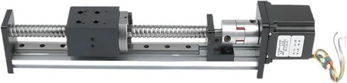 Linear Guide Rail Sliding Table Module 100-800mm Stroke 60 * 42/60 * 48 Mobile Panle NEMA23 1.2/2/3Nm Stepper Moto Kit(60X48 Table1.2Nm) in Kuwait