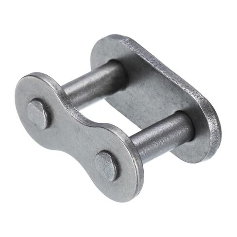 uxcell 10Pcs #40H/ DIN/ISO 08AH Chain Master Connector Link Roller, 1/2" Pitch Carbon Steel, Standard Connecting Split Links in Saudi Arabia