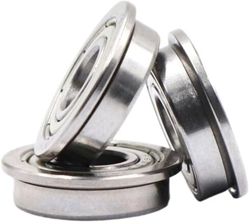 Stainless Steel Flange Bearing MF62ZZ 2 * 6 * 2.5 SMF85ZZ F675 LF850ZZ 5 * 8 * 9.2 * 2.5 * 0.6 10Pcs(SMF85ZZ) in Saudi Arabia