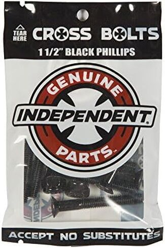Independent Trucks Hardware Riser Pad Kit - 1.5" Phillips Black + 1/4" Risers in Saudi Arabia