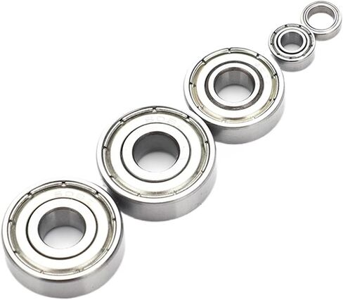 10pcs mini miniature تحمل MR52 MR62 MR63 MR74 MR83 MR84 85 MR93 MR95 MR104 MR105 MR115 MR126 MR128 MR148 ZZ (MR106 6X10X3) in Saudi Arabia