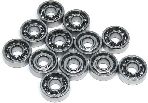 10Pcs 693 Open 3x8x3 Deep Groove Ball Bearing 3 * 8 * 3 No Seal Bearings(MR117-2RS 7x11x3) in Saudi Arabia