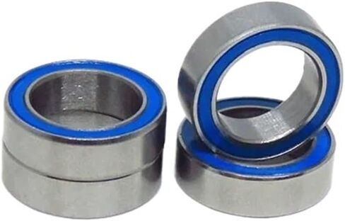 10pcs 7x13x4mm MR137 2RS ABEC3 Miniature Deep Groove Ball تحمل MR137RS L1370DDU 7 * 13 * 4 (MR85-2RS 5x8x2.5mm) in Saudi Arabia
