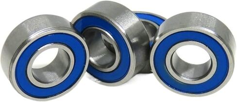 10Pcs 5x11x4mm MR115RS ABEC3 Miniature MR115-2RS Ball Bearings Blue Sealed MR115 2RS L1150D Bearing(MR117-2RS 7x11x3mm) in Saudi Arabia