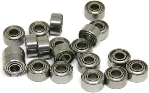 10pcs 693-2rs 3x8x4mm 694-2rs 4x11x4mm محمل كرة الأخدود العميقة 3 * 8 * 4 693rs 4 * 11 * 4 694rs (MR105-Zz10x4) in Saudi Arabia