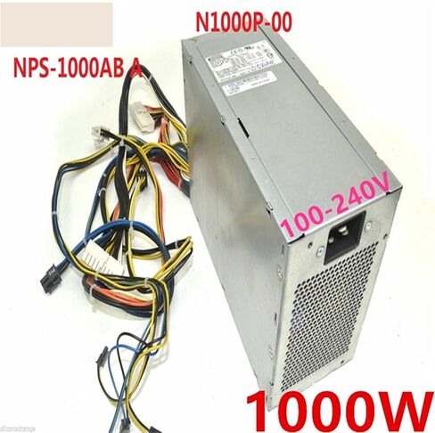1PC PSU للدقة 490 690 XPS700 710 720 T7400 1000W مزود الطاقة N1000P-00 NPS-1000AB A ND285 in Saudi Arabia