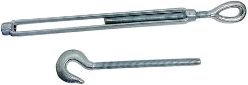 Prolinemax 1/2 "× 12" هوك العين المجلفن قطرة تيرلوكيل مزورة 1500 رطل WLL in Kuwait