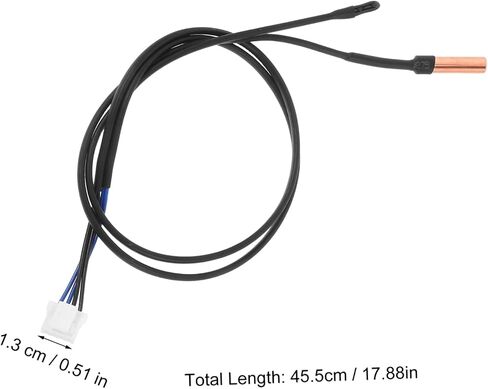 Homoyoyo Essential Ac Temperature Sensor Thermistor Probe for Air Conditioning Repair Accurate for Indoor Monitoring Replacement Part for Thermostat in Saudi Arabia