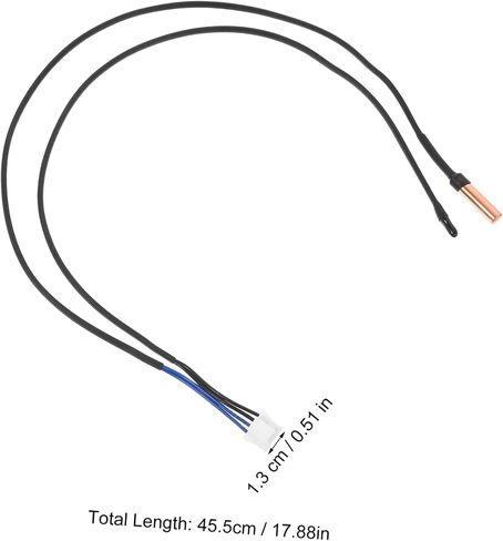Homoyoyo Essential Ac Temperature Sensor Thermistor Probe for Air Conditioning Repair Accurate for Indoor Monitoring Replacement Part for Thermostat in Saudi Arabia