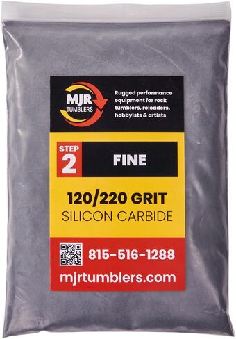 3 رطل من MJR Tumblers Premium 60/90 Carbide Carbide Rock Plishing Grit للخطوة/المرحلة 1 ، MJR Tumblers هي شركة مملوكة للمعاقين ومحاربين مخضرمين تقع بفخر في الولايات المتحدة الأمريكية in Kuwait