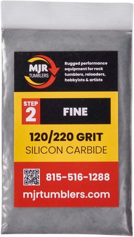 3 رطل من MJR Tumblers Premium 60/90 Carbide Carbide Rock Plishing Grit للخطوة/المرحلة 1 ، MJR Tumblers هي شركة مملوكة للمعاقين ومحاربين مخضرمين تقع بفخر في الولايات المتحدة الأمريكية in Kuwait