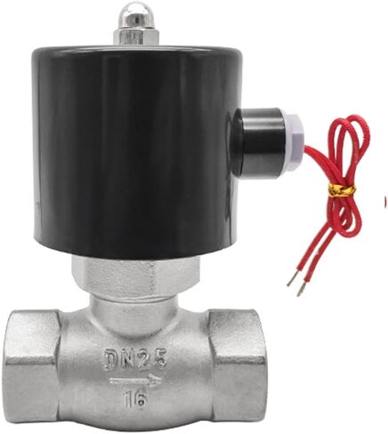 1 "صمام الملف اللولبي البخاري من الفولاذ المقاوم للصدأ عادةً صمام الملف اللولبي 24V 12V 220V 110V (220VAC) in Saudi Arabia