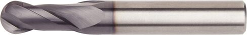 WIDIA Hanita I2B0250T150L VariMill I2B GP Roughing/Finishing End Mill, Ball Nose, 1.5" LOC, 0.25" Cutting Dia, Carbide, TiAlN Coating, RH Cut, 2FL in Saudi Arabia