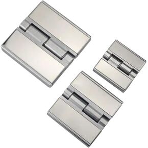 Zinc Alloy Box Door and Window Hinge 1Pcs(100x104-ChromePlated) in Saudi Arabia