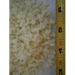 New Pack of Machine Screws 6/32 x 1/4 Slotted Round Head Nylon Lot of 50#1065 Multi-Purpose Comprehensive Hardware Fastener Assortment Kit WnyNEH04539 in Saudi Arabia