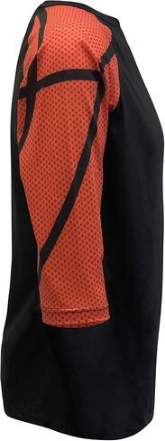 ILTEX Sports Adult & Kids Raglan Shirt Printed Sleeves Athletic Jersey Soccer Volleyball Basketball Football in Kuwait