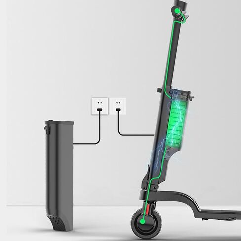 36V 5.0AH بطارية الليثيوم مضمنة بديلاً عالي الأداء لـ HX X6 Electric Scooter نظام استرداد طاقة السيارة in Saudi Arabia