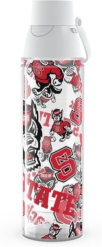 Tervis Venture Lite NC State Wolfpack - All Over Made in USA Double Walled Insulated Tumbler Travel Cup Keeps Drinks Cold & Hot, 24oz Water Bottle, Classic in Saudi Arabia