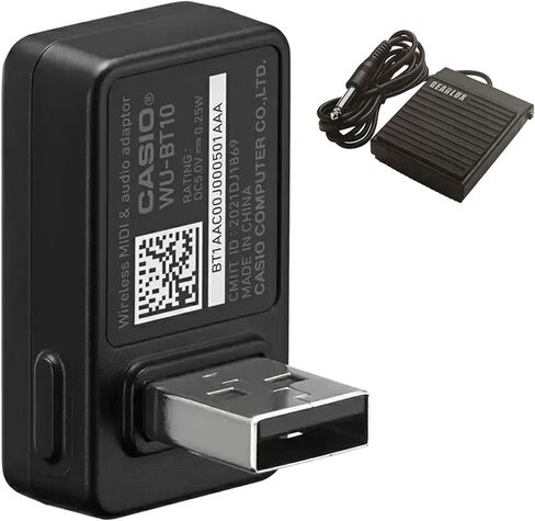 Casio WU-BT10 Wireless MIDI & Audio Adaptor Bundle with Sustain Pedal in Saudi Arabia