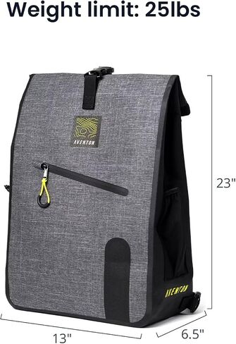 Aventon Panniers Bike BAK | 3 -in -1 panniers دراجة مقاومة للماء | 24 لتر حقيبة دراجة دراجة رف بانيير in Saudi Arabia