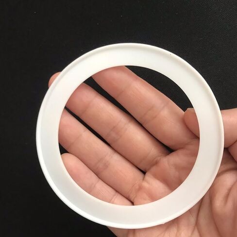 4pcs أختام سيليكون حلقات 3.19 "OD x 2.44" ID مرنة استبدال الطوقا البديل حشية سليكيك حلقات حشية سيليكون مقاوم للتسرب أغطية جرة ماسون التسرب ، إلخ in Saudi Arabia