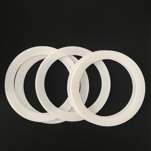 4pcs أختام سيليكون حلقات 3.19 "OD x 2.44" ID مرنة استبدال الطوقا البديل حشية سليكيك حلقات حشية سيليكون مقاوم للتسرب أغطية جرة ماسون التسرب ، إلخ in Saudi Arabia