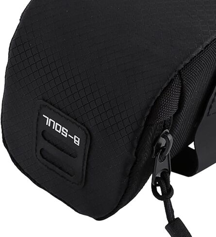 حقيبة سرج خفيفة الوزن ، تحت تخزين المقعد ، وصول سهل للركوب السريع ، والطرق والدراجات الجبلية (أسود) in Kuwait