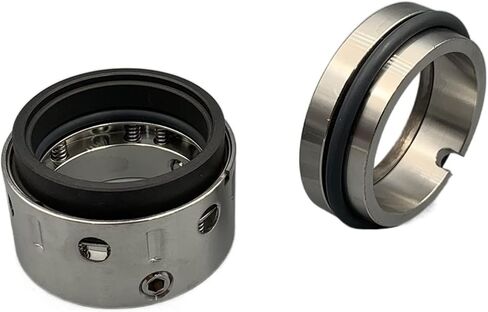 58U/59U-18/19/20/22/24/25/28/30/35/40/43/45 Tungsten Carbide-FKM Water Pump Single End Face Joint Bellows Shaft Mechanical Seal Shaft Seals(1Piece 59U-25) in Saudi Arabia