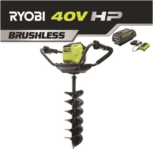 Ryobi - 40 فولت HP Uncless الأرض اللاسلكي مع 8 in. in Saudi Arabia