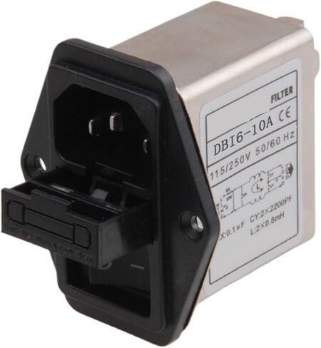 IEC Socket with Switch Filter Filter DBI6-3A, DBI6-6A, DBI6-10A(DBI6-3A) in Saudi Arabia