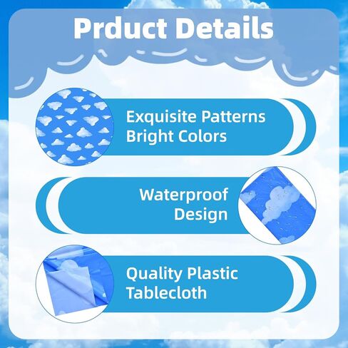 3 عبوات فهدات طباعة المائدة البلاستيكية مفارش-54 × 108 بوصة يمكن التخلص من طاولة طباعة حيوانات سافاري للحيوان in Kuwait