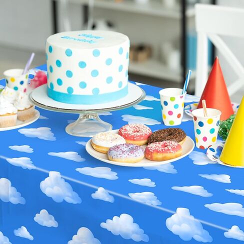 3 عبوات فهدات طباعة المائدة البلاستيكية مفارش-54 × 108 بوصة يمكن التخلص من طاولة طباعة حيوانات سافاري للحيوان in Kuwait