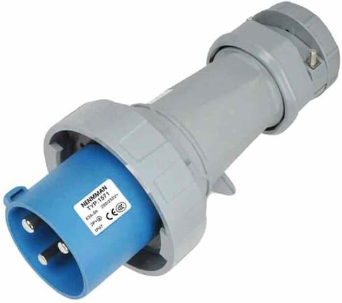 IEC60309 Waterproof Industrial Connector Plug 3Pin 63A 220V-250V 2P+E IP67 in Saudi Arabia