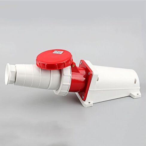 مقبس سطح صناعي رمادي مقاوم للماء 5Pin 125A 380V-415V 3P+E IP67 in Kuwait