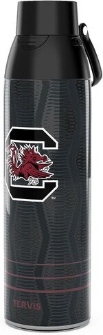 Tervis Venture Water Bottle South Carolina Gamecocks - Full Speed Triple Walled Insulated Tumbler Travel Cup Keeps Drinks Cold & Hot, 26oz, Stainless Steel in Saudi Arabia