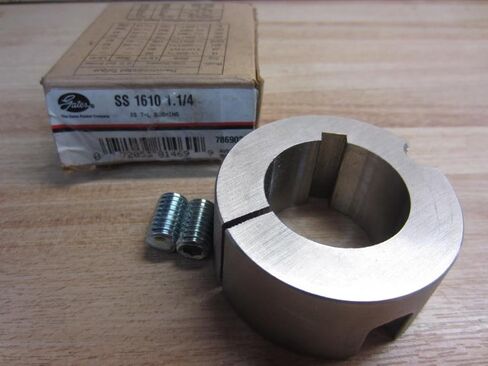 Gates SS 1610 1.1/4 انتفاخة الفولاذ المقاوم للصدأ قفل تفتق القفل ، 1-1/4 "التجويف ، 1.0" ، 1.6 "الحد الأقصى. in Saudi Arabia