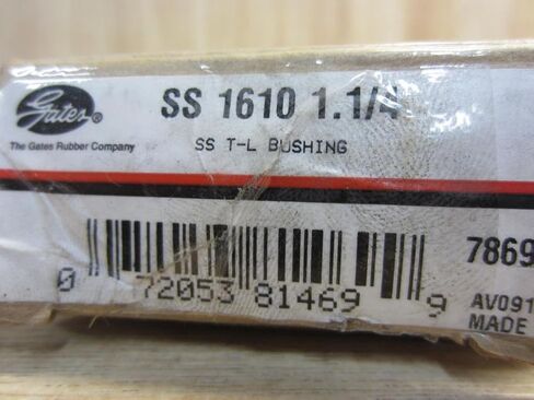 Gates SS 1610 1.1/4 انتفاخة الفولاذ المقاوم للصدأ قفل تفتق القفل ، 1-1/4 "التجويف ، 1.0" ، 1.6 "الحد الأقصى. in Saudi Arabia